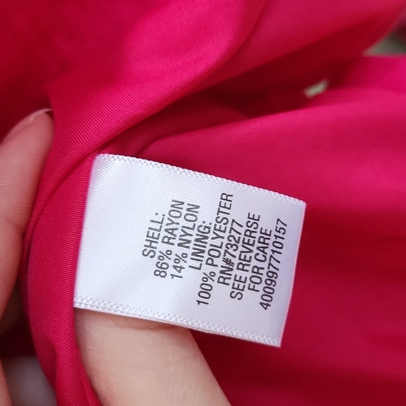 Candies Hot Pink Blazer Size Small - Picture 3 of 4